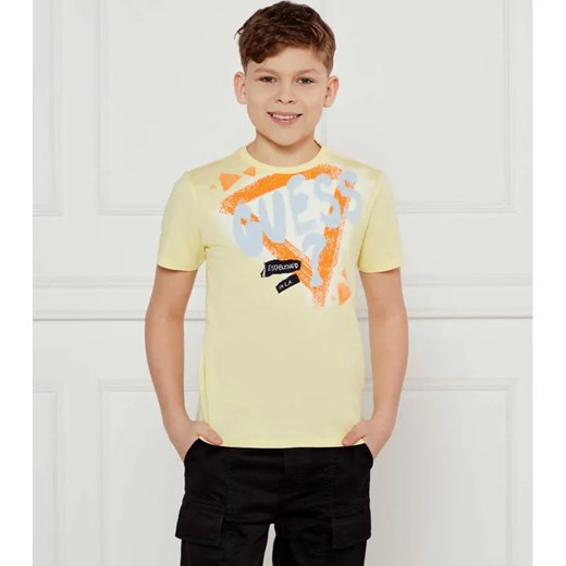 Guess T-shirt | Regular Fit ze sklepu Gomez Fashion Store w kategorii T-shirty chłopięce - zdjęcie 184511111