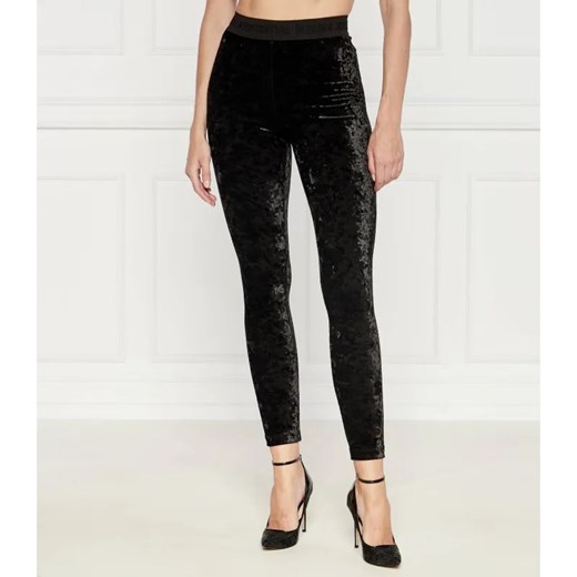 Versace Jeans Couture Legginsy FOUSEUX | Slim Fit ze sklepu Gomez Fashion Store w kategorii Spodnie damskie - zdjęcie 184511122
