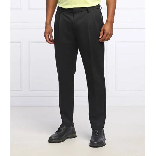 BOSS GREEN Spodnie Keen Double Pleat AJ | Regular Fit ze sklepu Gomez Fashion Store w kategorii Spodnie męskie - zdjęcie 184511141