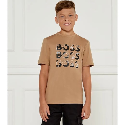 BOSS Kidswear T-shirt | Regular Fit ze sklepu Gomez Fashion Store w kategorii T-shirty chłopięce - zdjęcie 184511171