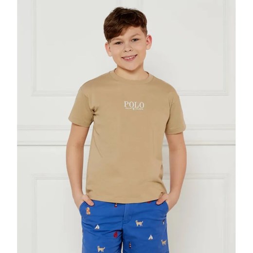 POLO RALPH LAUREN T-shirt | Regular Fit ze sklepu Gomez Fashion Store w kategorii T-shirty chłopięce - zdjęcie 184511180