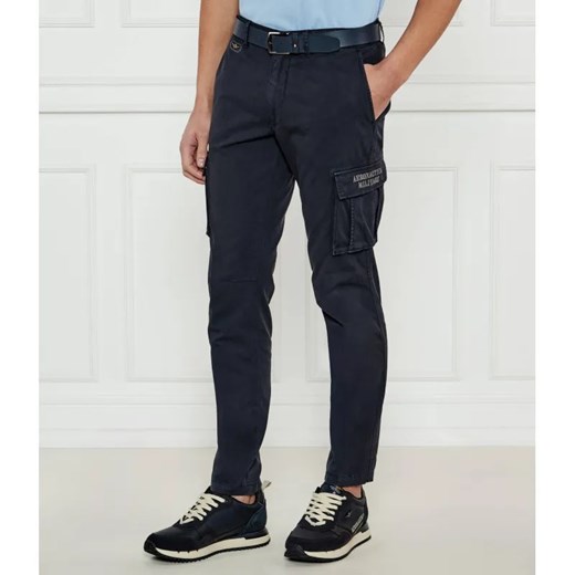 Aeronautica Militare Spodnie cargo | Regular Fit ze sklepu Gomez Fashion Store w kategorii Spodnie męskie - zdjęcie 184511270