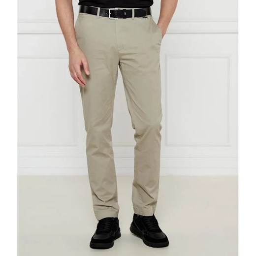 Calvin Klein Spodnie chino MODERN TWILL | Slim Fit ze sklepu Gomez Fashion Store w kategorii Spodnie męskie - zdjęcie 184511484