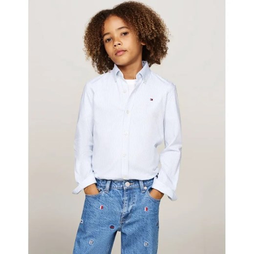 Tommy Hilfiger Koszula ALLOVER | Regular Fit ze sklepu Gomez Fashion Store w kategorii Koszule chłopięce - zdjęcie 184511542