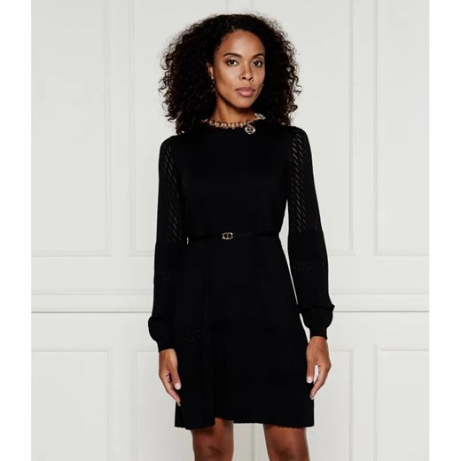 TWINSET Sukienka z paskiem MAGLIA ze sklepu Gomez Fashion Store w kategorii Sukienki - zdjęcie 184511543