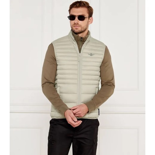 Aeronautica Militare Bezrękawnik | Regular Fit ze sklepu Gomez Fashion Store w kategorii Kamizelki męskie - zdjęcie 184511562