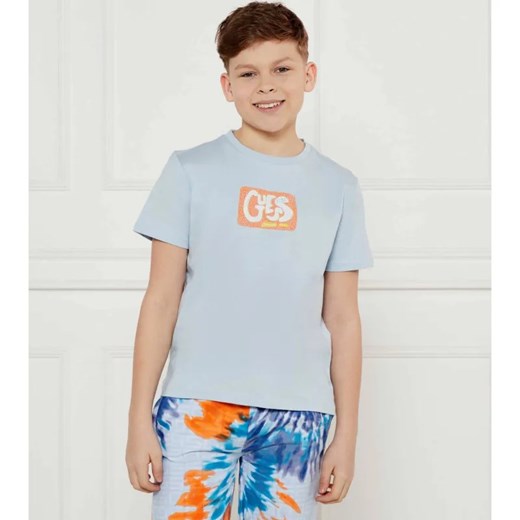 Guess T-shirt | Regular Fit ze sklepu Gomez Fashion Store w kategorii T-shirty chłopięce - zdjęcie 184511603