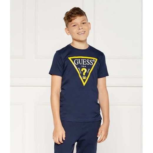 Guess T-shirt | Regular Fit ze sklepu Gomez Fashion Store w kategorii T-shirty chłopięce - zdjęcie 184511662