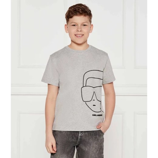 Karl Lagerfeld Kids T-shirt | Regular Fit ze sklepu Gomez Fashion Store w kategorii T-shirty chłopięce - zdjęcie 184511762