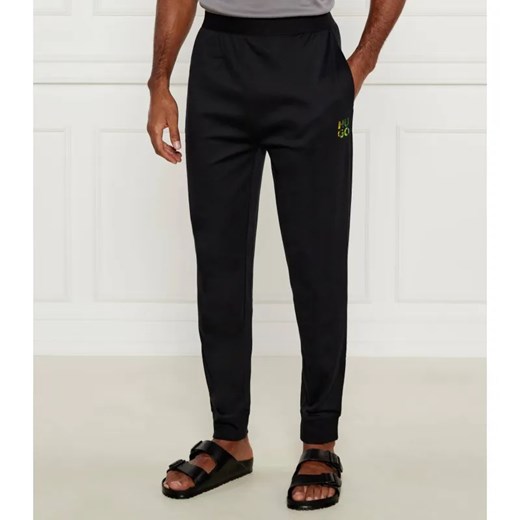 Hugo Bodywear Spodnie od piżamy Iridium | Regular Fit ze sklepu Gomez Fashion Store w kategorii Piżamy męskie - zdjęcie 184511810