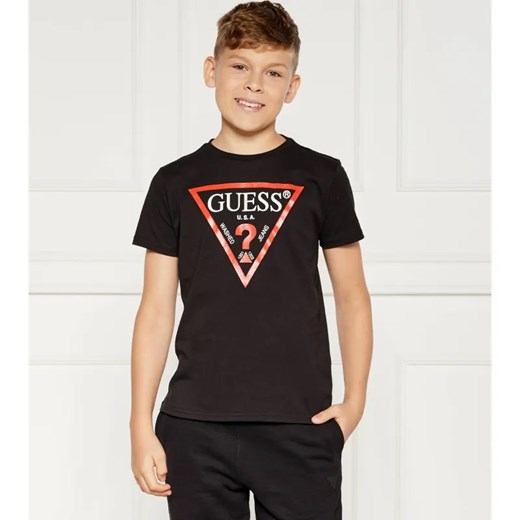Guess T-shirt | Regular Fit ze sklepu Gomez Fashion Store w kategorii T-shirty chłopięce - zdjęcie 184511814