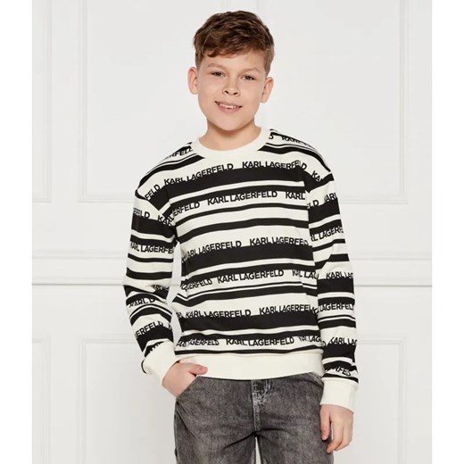 Karl Lagerfeld Kids Bluza | Regular Fit ze sklepu Gomez Fashion Store w kategorii Bluzy chłopięce - zdjęcie 184511844