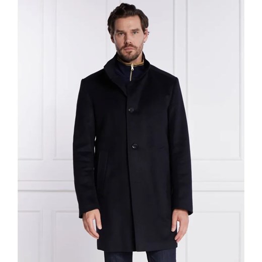 Joop! Wełniany płaszcz Maron | z dodatkiem kaszmiru ze sklepu Gomez Fashion Store w kategorii Płaszcze męskie - zdjęcie 184511961