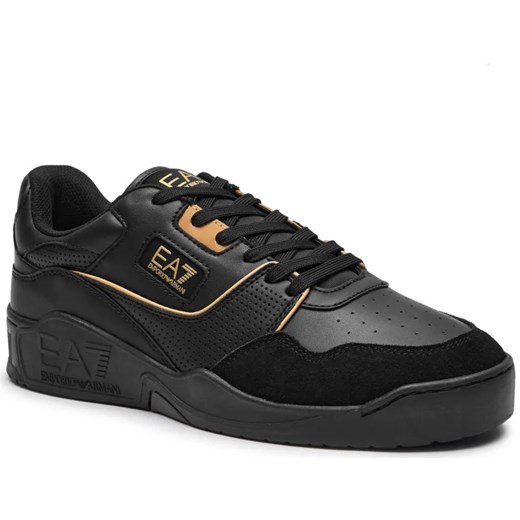 EA7 Skórzane sneakersy ze sklepu Gomez Fashion Store w kategorii Buty sportowe męskie - zdjęcie 184511974