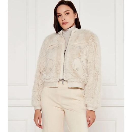 Marc Cain Kurtka | Loose fit | z dodatkiem wełny ze sklepu Gomez Fashion Store w kategorii Kurtki damskie - zdjęcie 184512000