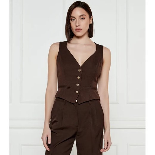 GUESS Kamizelka MATEA | Slim Fit ze sklepu Gomez Fashion Store w kategorii Kamizelki damskie - zdjęcie 184512001