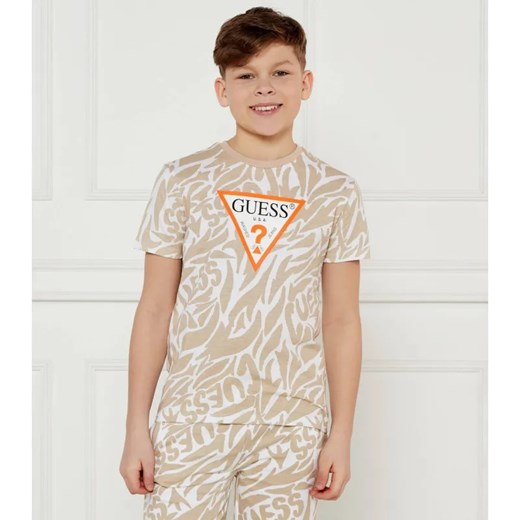 Guess T-shirt | Regular Fit ze sklepu Gomez Fashion Store w kategorii T-shirty chłopięce - zdjęcie 184512002