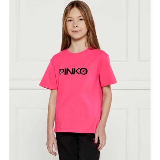 Pinko UP T-shirt | Regular Fit ze sklepu Gomez Fashion Store w kategorii Bluzki dziewczęce - zdjęcie 184512010
