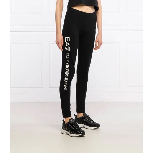 EA7 Legginsy | Slim Fit ze sklepu Gomez Fashion Store w kategorii Spodnie damskie - zdjęcie 184512020