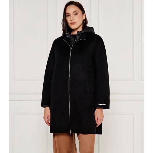 Marella SPORT Wełniany płaszcz 3w1 SALVIA ze sklepu Gomez Fashion Store w kategorii Płaszcze damskie - zdjęcie 184512074