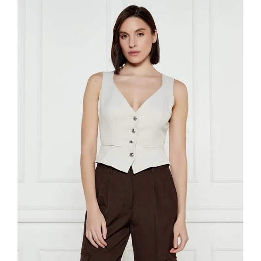 GUESS Kamizelka MATEA | Slim Fit ze sklepu Gomez Fashion Store w kategorii Kamizelki damskie - zdjęcie 184512092