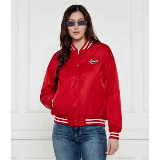 Guess Jeans Kurtka bomber VARSITY | Regular Fit ze sklepu Gomez Fashion Store w kategorii Kurtki damskie - zdjęcie 184512183