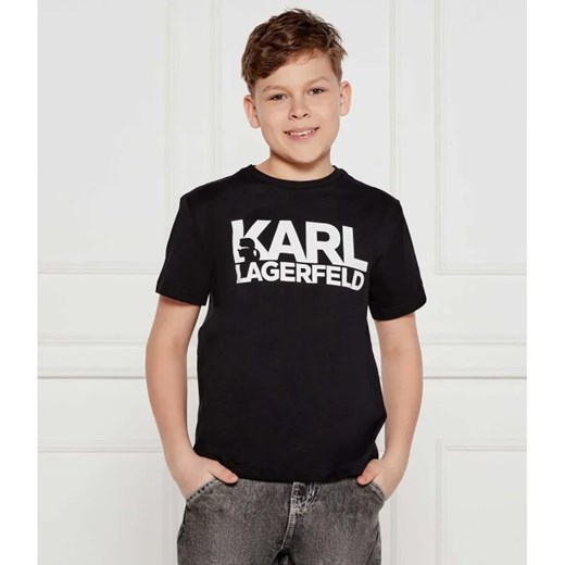 Karl Lagerfeld Kids T-shirt | Regular Fit ze sklepu Gomez Fashion Store w kategorii T-shirty chłopięce - zdjęcie 184512184
