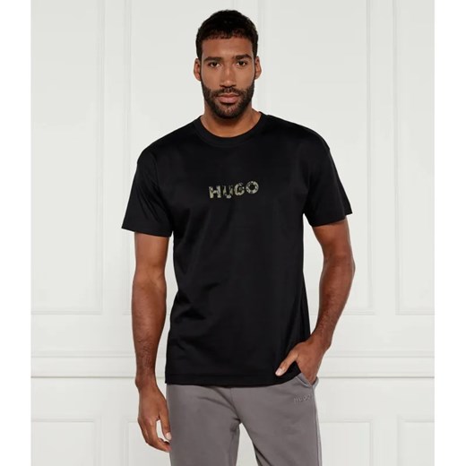 Hugo Bodywear T-shirt Digital Animal | Relaxed fit ze sklepu Gomez Fashion Store w kategorii T-shirty męskie - zdjęcie 184512202