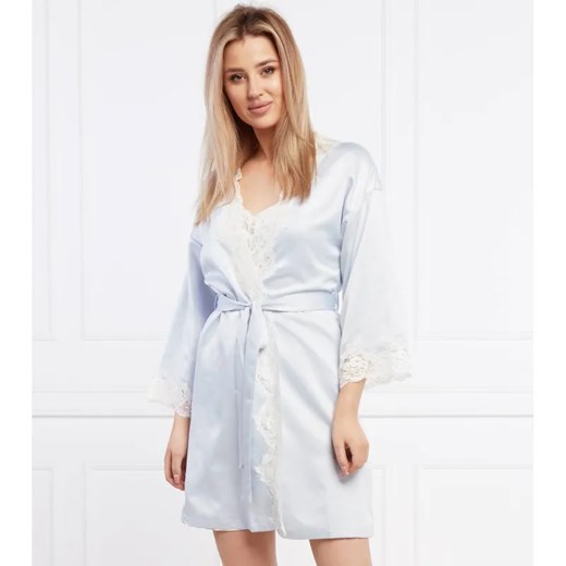 LAUREN RALPH LAUREN Satynowy Szlafrok | Regular Fit ze sklepu Gomez Fashion Store w kategorii Szlafroki damskie - zdjęcie 184512334
