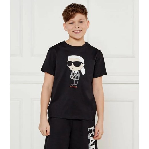Karl Lagerfeld Kids T-shirt | Regular Fit ze sklepu Gomez Fashion Store w kategorii T-shirty chłopięce - zdjęcie 184512431