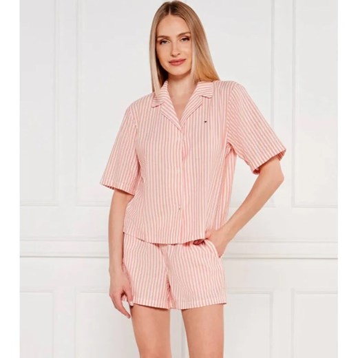 Tommy Hilfiger Piżama | Relaxed fit | z dodatkiem lnu ze sklepu Gomez Fashion Store w kategorii Piżamy damskie - zdjęcie 184512452
