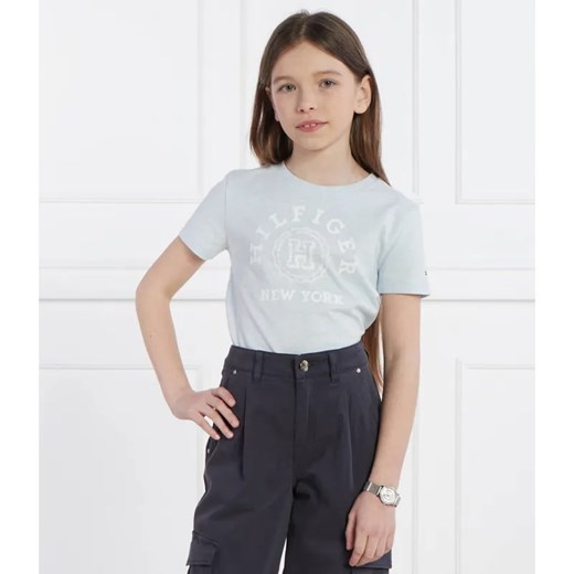 Tommy Hilfiger T-shirt S/S | Regular Fit ze sklepu Gomez Fashion Store w kategorii Bluzki dziewczęce - zdjęcie 184512482