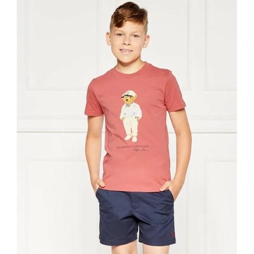 POLO RALPH LAUREN T-shirt | Regular Fit ze sklepu Gomez Fashion Store w kategorii T-shirty chłopięce - zdjęcie 184512620
