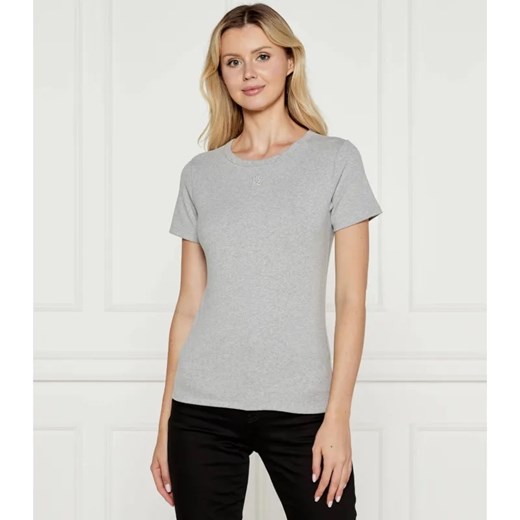 HUGO T-shirt Deloris | Regular Fit ze sklepu Gomez Fashion Store w kategorii Bluzki damskie - zdjęcie 184512633