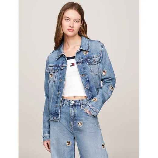 Tommy Jeans Jeansowa kurtka | Slim Fit ze sklepu Gomez Fashion Store w kategorii Kurtki damskie - zdjęcie 184512644
