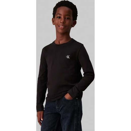 Calvin Klein Jeans Longsleeve 2-pack | Regular Fit ze sklepu Gomez Fashion Store w kategorii T-shirty chłopięce - zdjęcie 184512650
