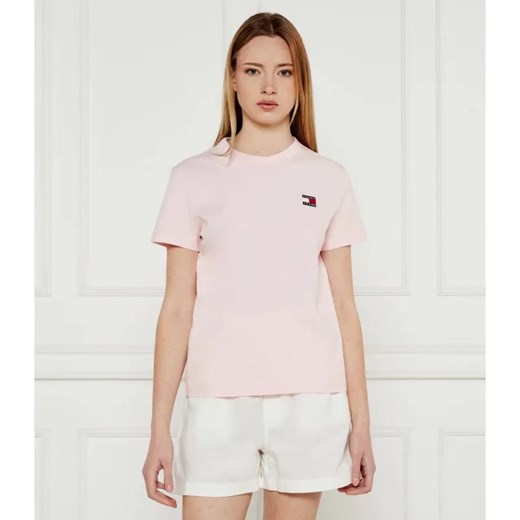 Tommy Jeans T-shirt | Regular Fit ze sklepu Gomez Fashion Store w kategorii Bluzki damskie - zdjęcie 184512660