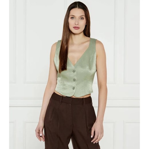 GUESS Kamizelka CAMILLE PERFECT | Cropped Fit ze sklepu Gomez Fashion Store w kategorii Bluzki damskie - zdjęcie 184512712