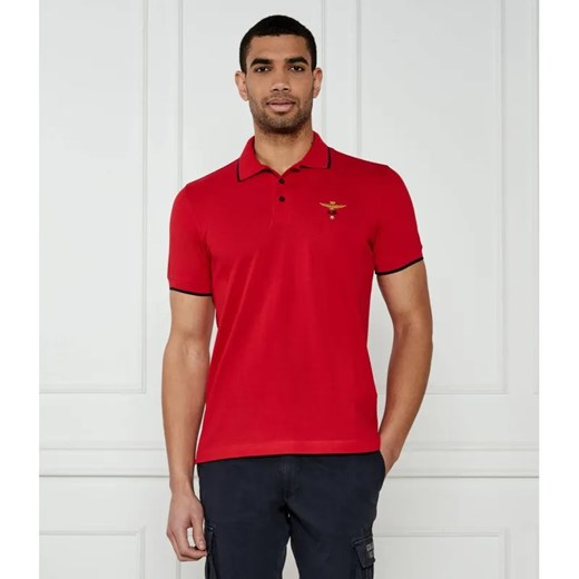 Aeronautica Militare Polo | Regular Fit ze sklepu Gomez Fashion Store w kategorii T-shirty męskie - zdjęcie 184512720