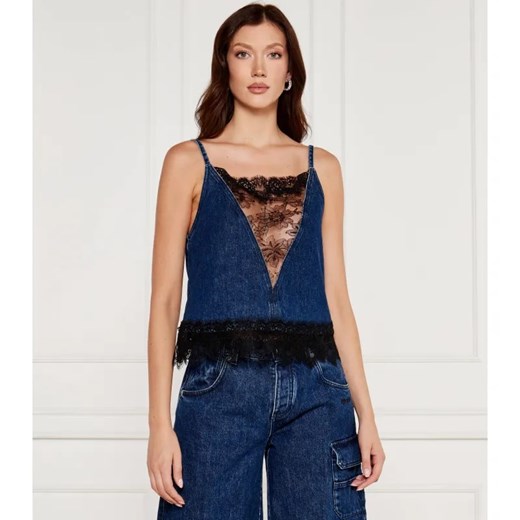 OFF-WHITE Top | Cropped Fit | denim ze sklepu Gomez Fashion Store w kategorii Bluzki damskie - zdjęcie 184512754