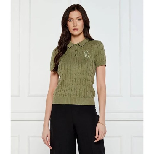 LAUREN RALPH LAUREN Polo NATRISSA | Slim Fit ze sklepu Gomez Fashion Store w kategorii Bluzki damskie - zdjęcie 184512783