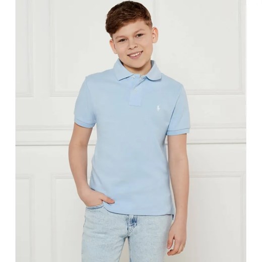 POLO RALPH LAUREN Polo | Slim Fit | pique ze sklepu Gomez Fashion Store w kategorii T-shirty chłopięce - zdjęcie 184512822