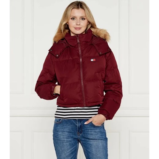 Tommy Jeans Puchowa kurtka ALASKA | Cropped Fit ze sklepu Gomez Fashion Store w kategorii Kurtki damskie - zdjęcie 184512832