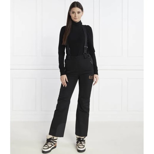 EA7 Spodnie narciarskie | Regular Fit ze sklepu Gomez Fashion Store w kategorii Spodnie damskie - zdjęcie 184512890