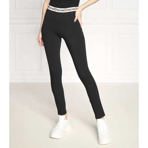 Moschino Underwear Legginsy | Regular Fit ze sklepu Gomez Fashion Store w kategorii Spodnie damskie - zdjęcie 184512912