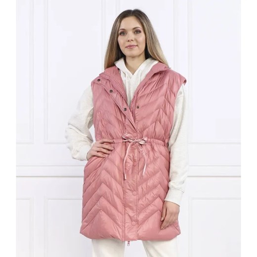 TWINSET Puchowy bezrękawnik | Regular Fit ze sklepu Gomez Fashion Store w kategorii Kamizelki damskie - zdjęcie 184512913