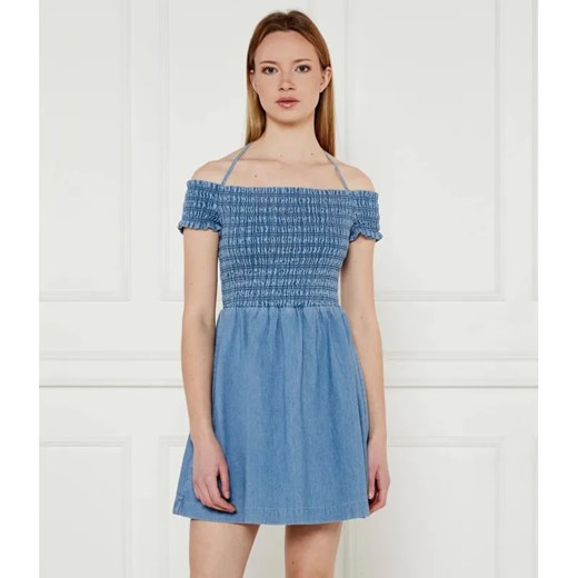 Tommy Jeans Jeansowa sukienka CHAMBRAY ze sklepu Gomez Fashion Store w kategorii Sukienki - zdjęcie 184512983