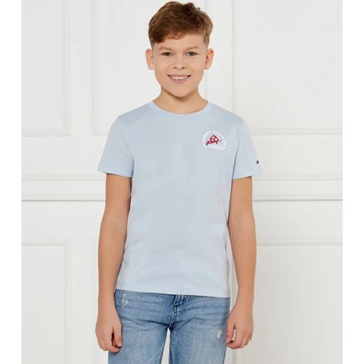 Tommy Hilfiger T-shirt | Regular Fit ze sklepu Gomez Fashion Store w kategorii T-shirty chłopięce - zdjęcie 184513032