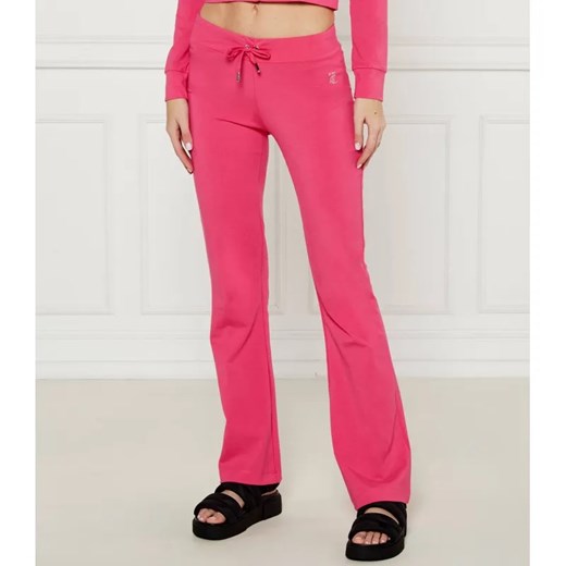Juicy Couture Spodnie dresowe APOLLO | flare fit | low rise ze sklepu Gomez Fashion Store w kategorii Spodnie damskie - zdjęcie 184513034