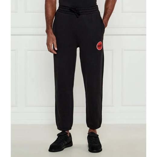 HUGO Spodnie dresowe Dusufem | Regular Fit ze sklepu Gomez Fashion Store w kategorii Spodnie męskie - zdjęcie 184513073